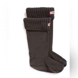 Hunter Wool Blend Cable Knit Tall Bootsocks Size Womens Medium (5-7)